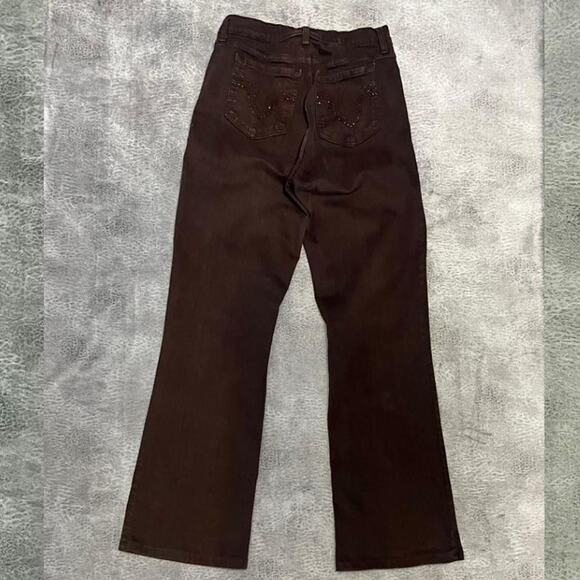Y2k not your daughters brown bootcut pants - Picture 3 of 9